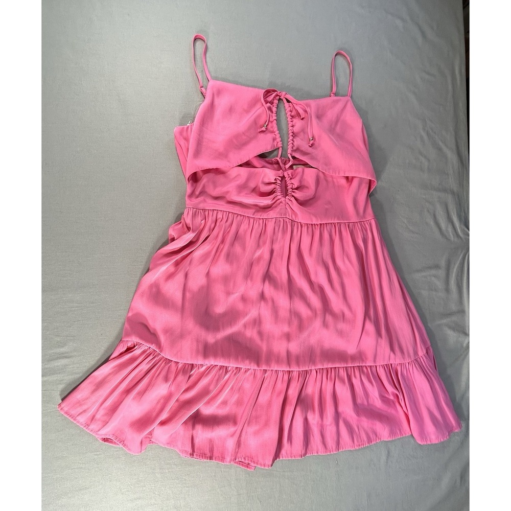 Allison & Kelly Mini Dress‎ XL Spaghetti Strap Pink Valentines Day Flirty Sexy